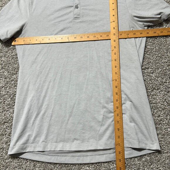 Lululemon Mens Sz L Evolution Polo Shirt - Picture 5 of 9